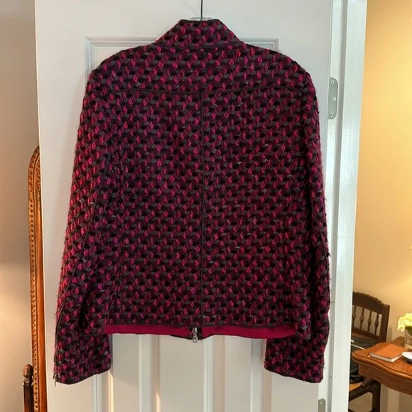 Per Se Pink and Black Blazer- size 12 - Picture 6 of 6